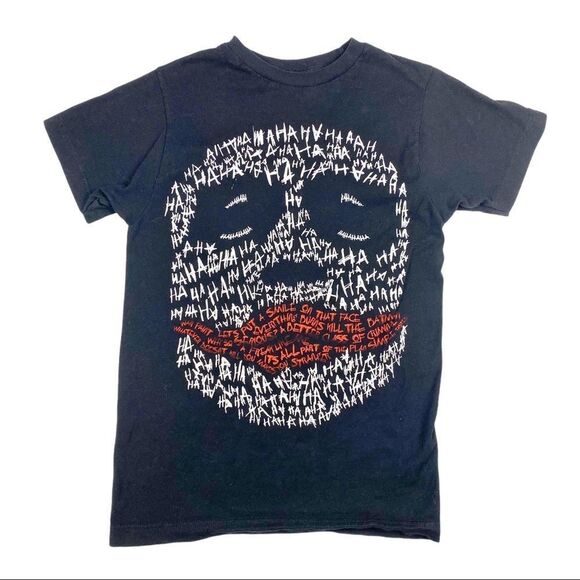 Hot Topic x DC Comics Batman: The Dark Knight Joker Haha Tee - Size XS - Picture 1 of 3